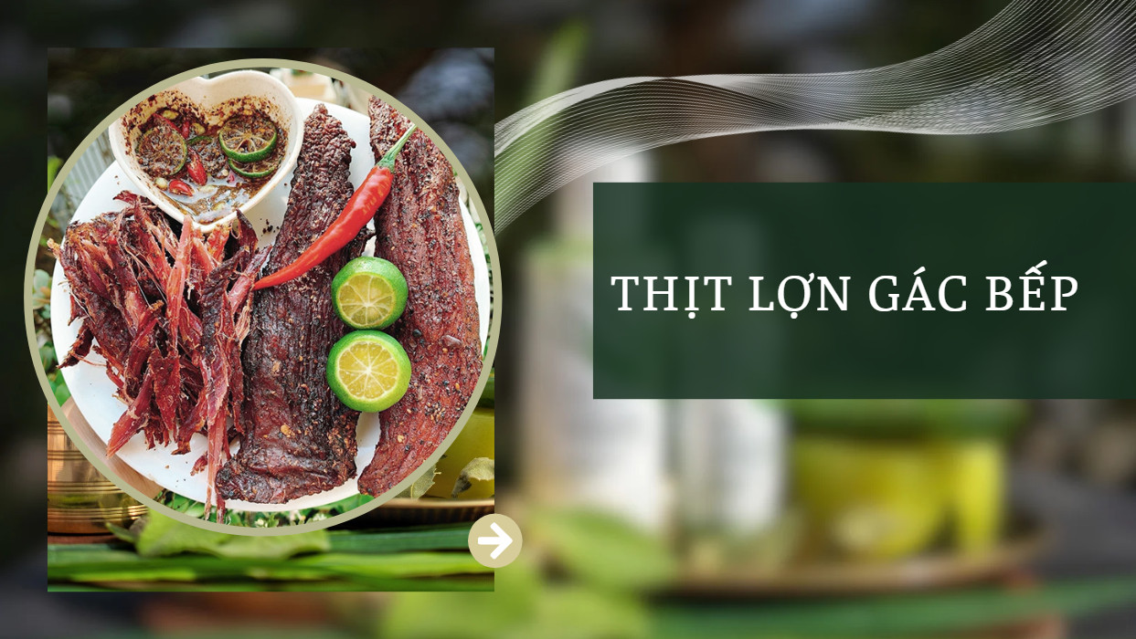 Thịt lợn gác bếp 1kg